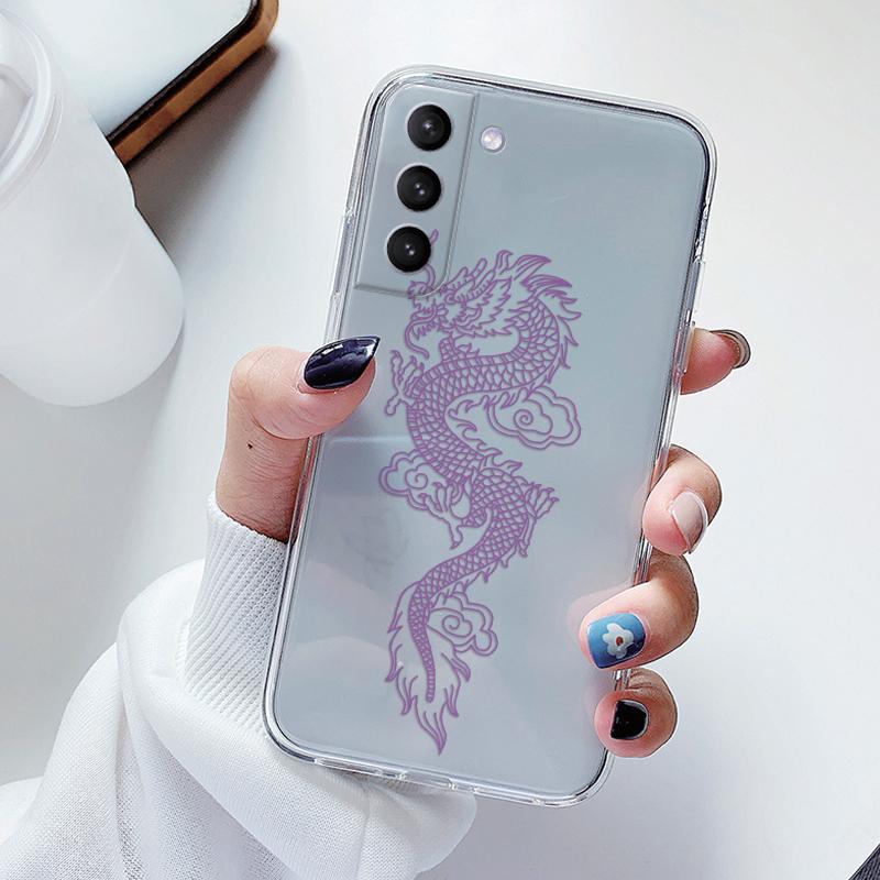 Case For Samsung Galaxy S23 S 23 Plus S23 Ultra S26 + Phone Cover Soft Shockproof Bumper Silicone Fundas Coque Cute Paint Clear