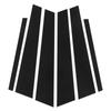 6 Pcs Gloss Black Door Window B C Pillar Post Trim Car Accessories Replacement For 5 Series F10 4