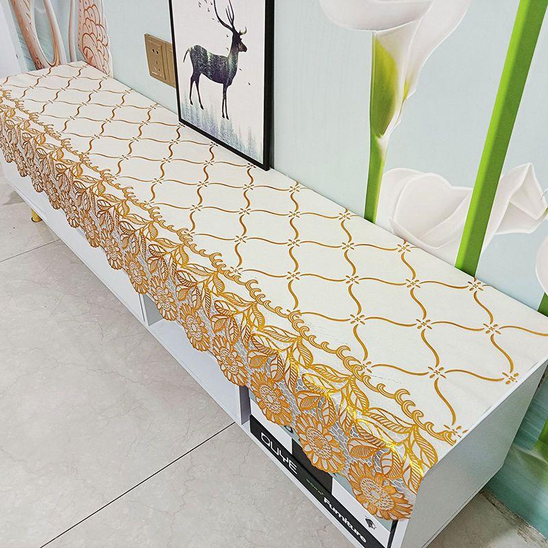 Скатерть на подставке под ТВ, водонепроницаемая пластиковая скатерть, не требующая стирки, чехол для прикроватной тумбочки, тканевый коврик для шкафа для обуви