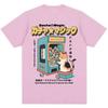 Japanese Style Cat Gashapon Toy Capsule Print T Shirt Harajuku Vintage Fashion T Shirts Men Women Oversized Cotton Casual Tees