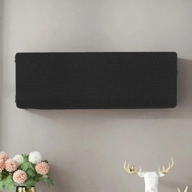 1pc Air Conditioner Cover Home Decor Soft Easy Cleaning Cover Elastic Dust Cover for Wall Mounted Units Split Indoor Covers