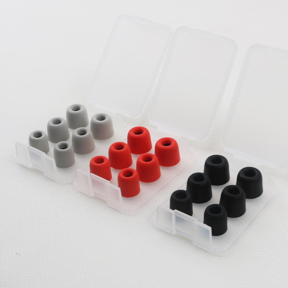 3Pair(6pcs) Memory Foam Earbuds Comfortable In Earphone Headphones Fashion Ear Tips Pads