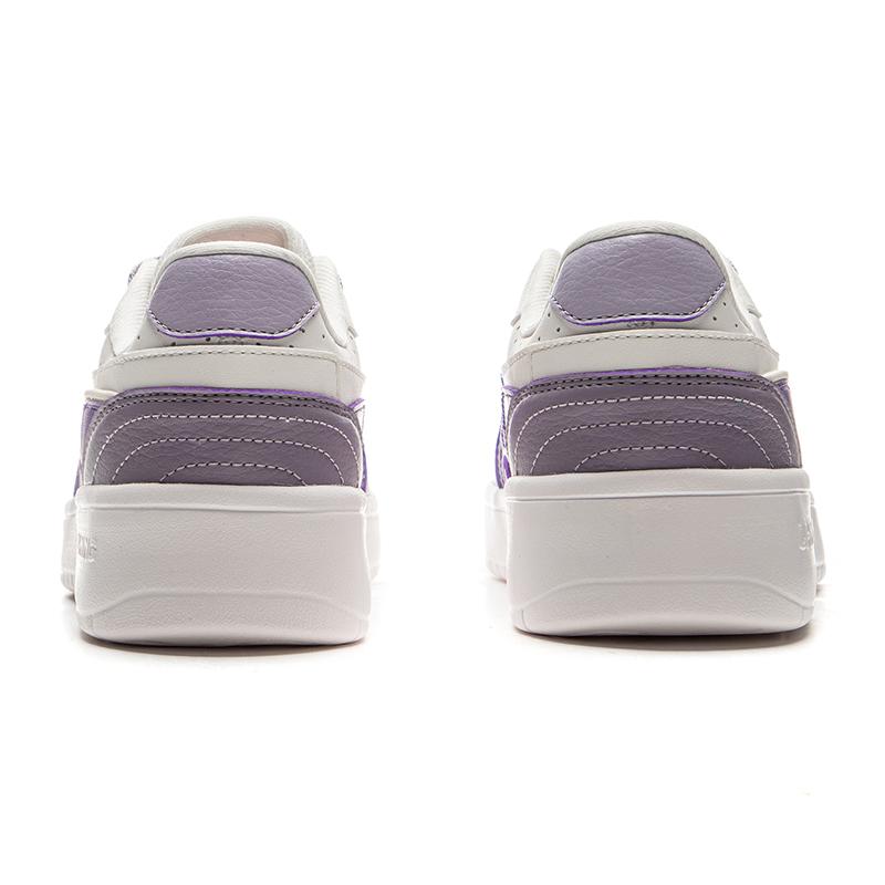 Li Ning Yuan Bao Модные Удобные Универсальные Легкие Дышащие Низкие Кеды Женские кроссовки Белый Фиолетовый AGCU516-1