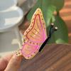 Sweet Acetic Acid Hair Claw Korean Style French Shark Clip Butterfly Acetate Hair Claw  Girls