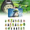 Christmas Totoro Doll Model 24 Days Countdown Advent Calendar Toy Gift Festivals