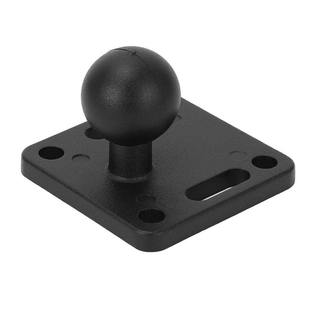 Ball Mount Base 1 Inch Rubber Ball Adapter Aluminum Alloy AMPS Square Plate for Boat Kayak Car