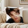 Person KPop CCORTIS KKEONHO Cushion Cover Pillowcase Antidustmite living Room Sofa Decor Cushion Room