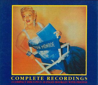 CD МЭРИЛИН МОНРО - Полные записи CD6000 LEGEND RECORDIN 1991 Япония Джаз Б/У