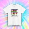 Sh*t Show Supervisor T-Shirt Funny Sarcastic Humor Colorful Graphic Tee S-5XL