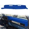 Накладка на приборную панель Подходит для 1981-1991 Chevy Chevrolet C/K/R/V Series Suburban Blazer, GMC C/K/R/V Series Jimmy, Коврик на приборную панель Ковер (синий)