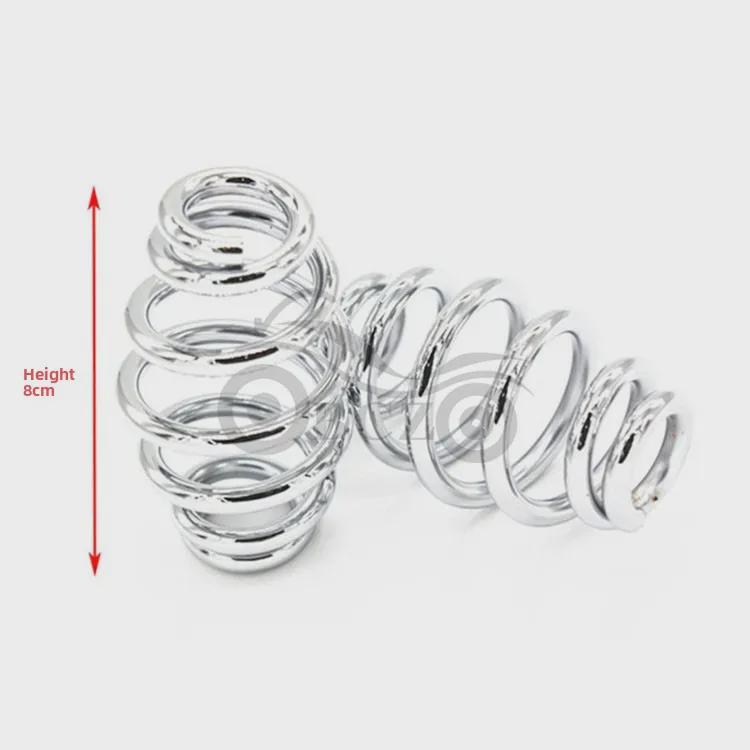 Кожаное пружинное сиденье Skull Retro для Harley Sportster XL883/XL1200/X48