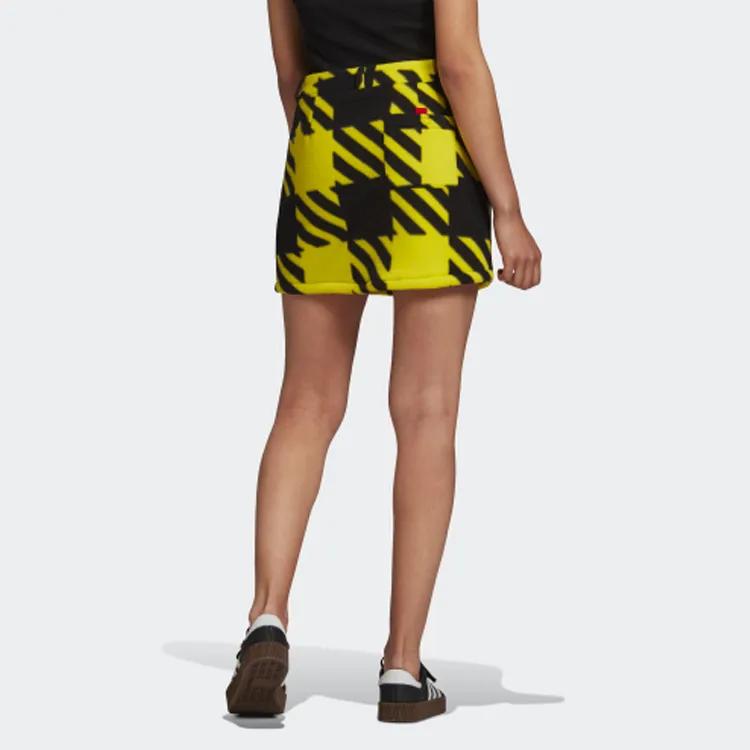 Adidas Originals Casual Short Skirts Women's Lemon (Unisex) Casual Short Skirts GD3962