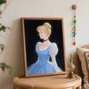 Disney Золушка картина маслом ручная роспись набор для рисования раскраска ручная работа сделай сам домашний декор подарок