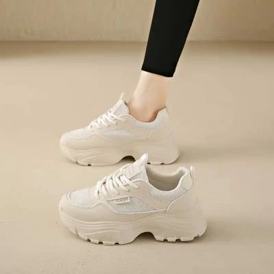 Со шнуровкой Толстый каблук Специальные лоферы Обувь Обувь Женские кроссовки 34 Спорт Купить Тени Последний Люкс Универсальный Бренд