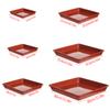 1Pcs Garden Flower Pot Square Plastic Tray Saucers Indoor Outdoor Plant Saucer Drip Trays