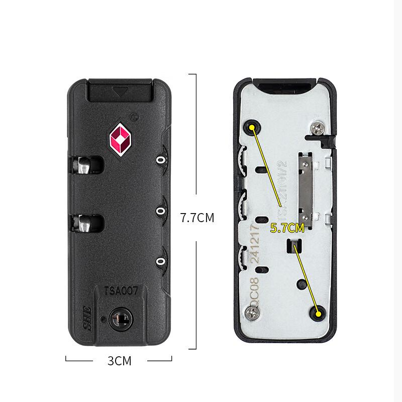 Замена кодового замка для багажа Huishida