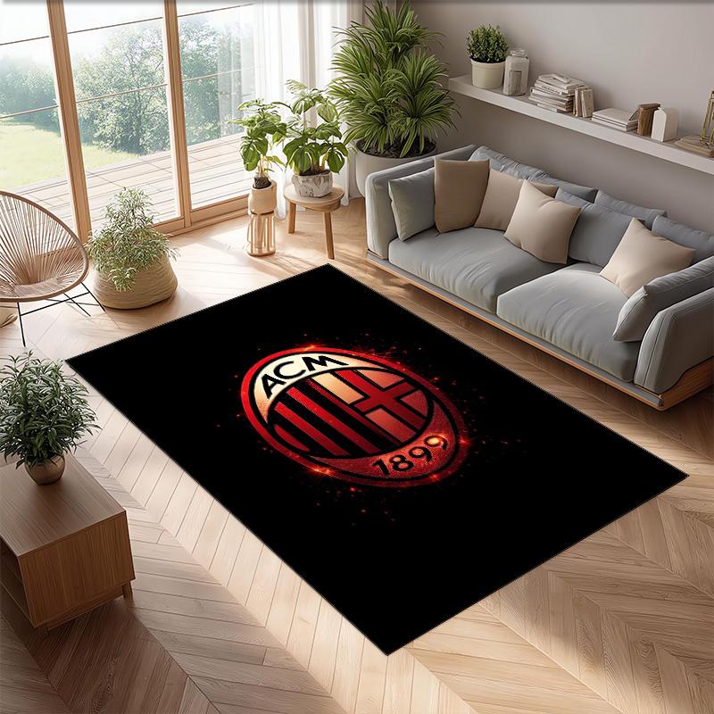 Ковер в стиле AC Milan Мягкий ковер из хрустального велюра Нескользящий ковер для гостиной, спальни, детской