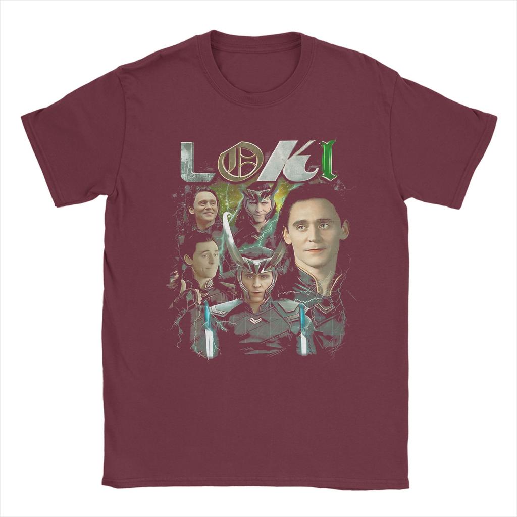 Loki God of Mischief Unisexs T Shirts Fashion Tees Short Sleeve Crewneck TShirt Cotton Classic Tops