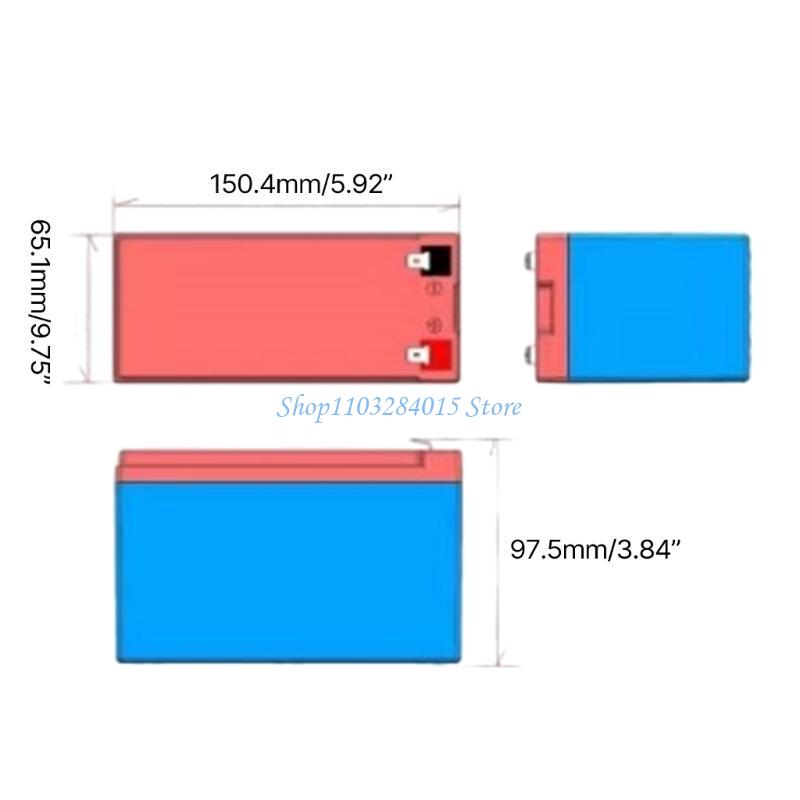 R6FF ABS Nickel Empty Strips Storage Box Holder Container For DIY Battery Pack Sprayer