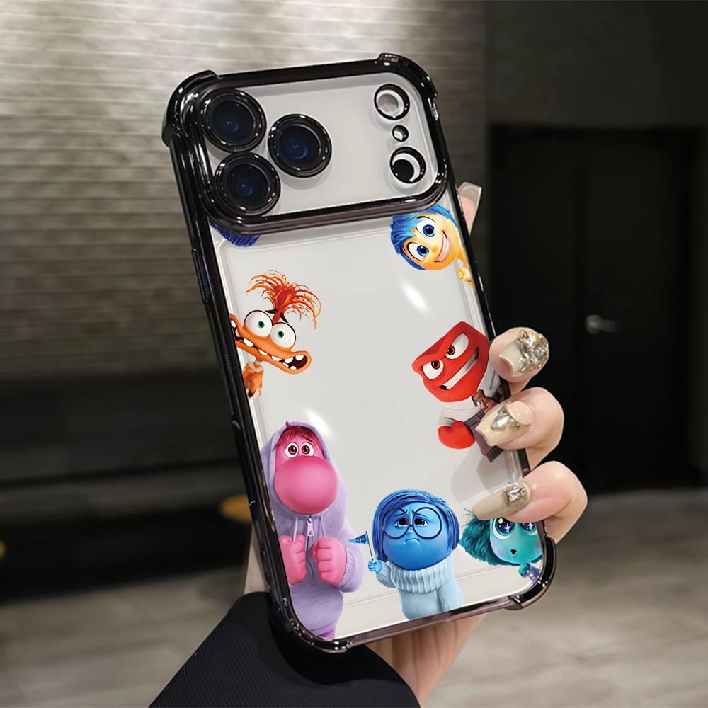 Funny Inside Out Phone Case for Samsung Galaxy A57 A56 A55 A54 A53 A52 A37 A36 A16 A06 4G 5G Anti-drop Transparent Cover