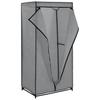 Wardrobes 2 pcs Gray 75*50*160 cm