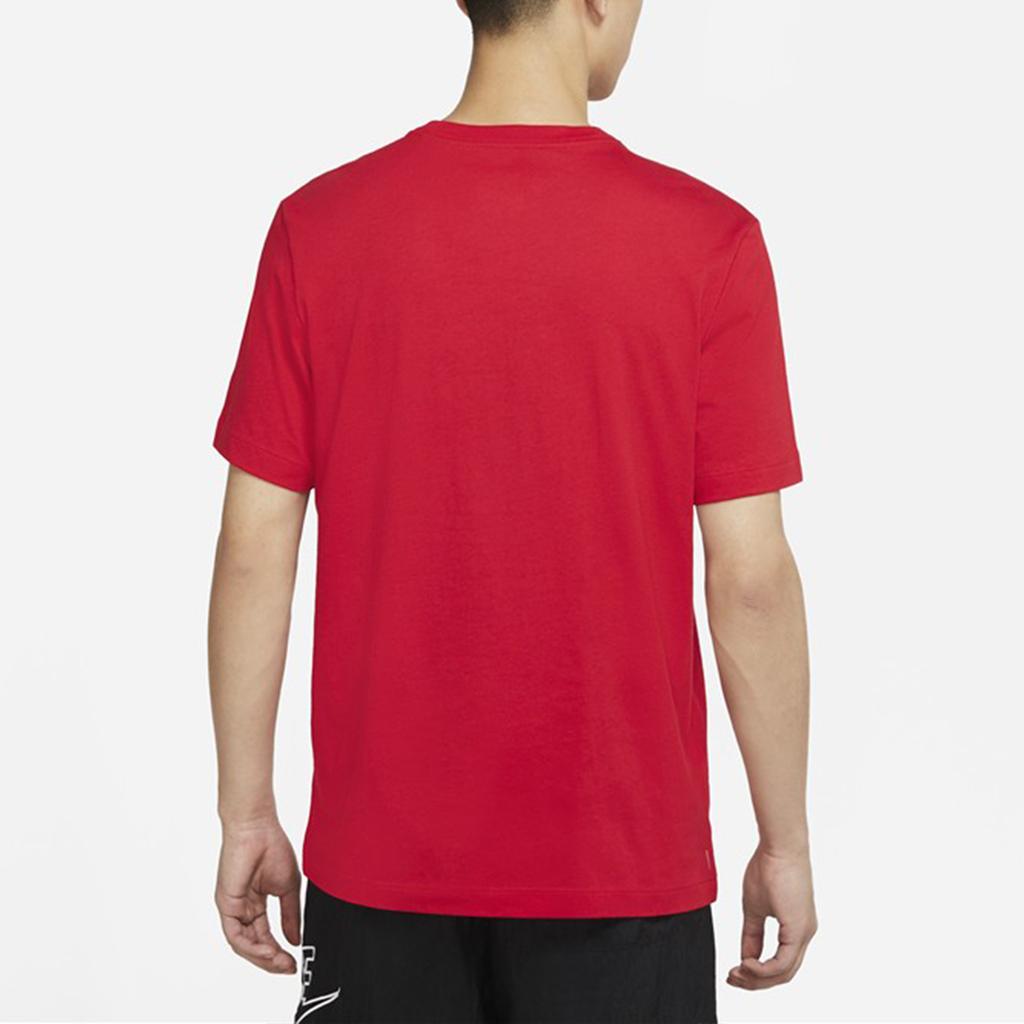 Nike Sportswear Comic Print Short Sleeve Crew Neck T-Shirt Men Tops Red DB6152-657