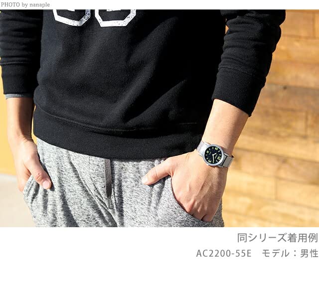 Citizen Тактильные часы для слабовидящих AC2200-55E Унисекс Сетчатый ремешок
