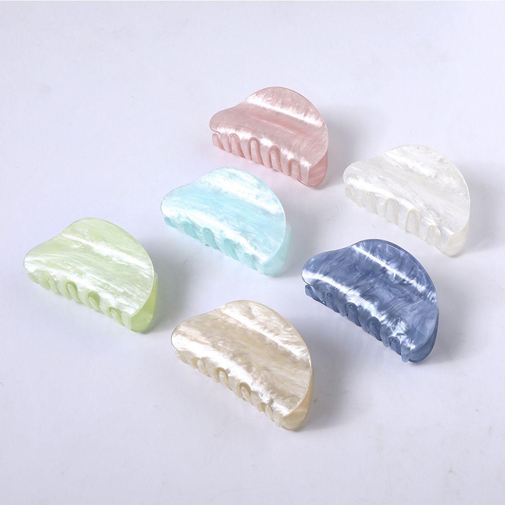 Fashion Tools Acrylic Disk hair Vintage Women Barrette Crab Clip Claw Clip Hair Clips