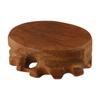 Natural Solid Wood Stand Stable Crafts Display Stands Exquisite Statue Holder Home Decor