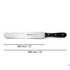 Spatule Ovoïde Lame Lisse 250 Mm