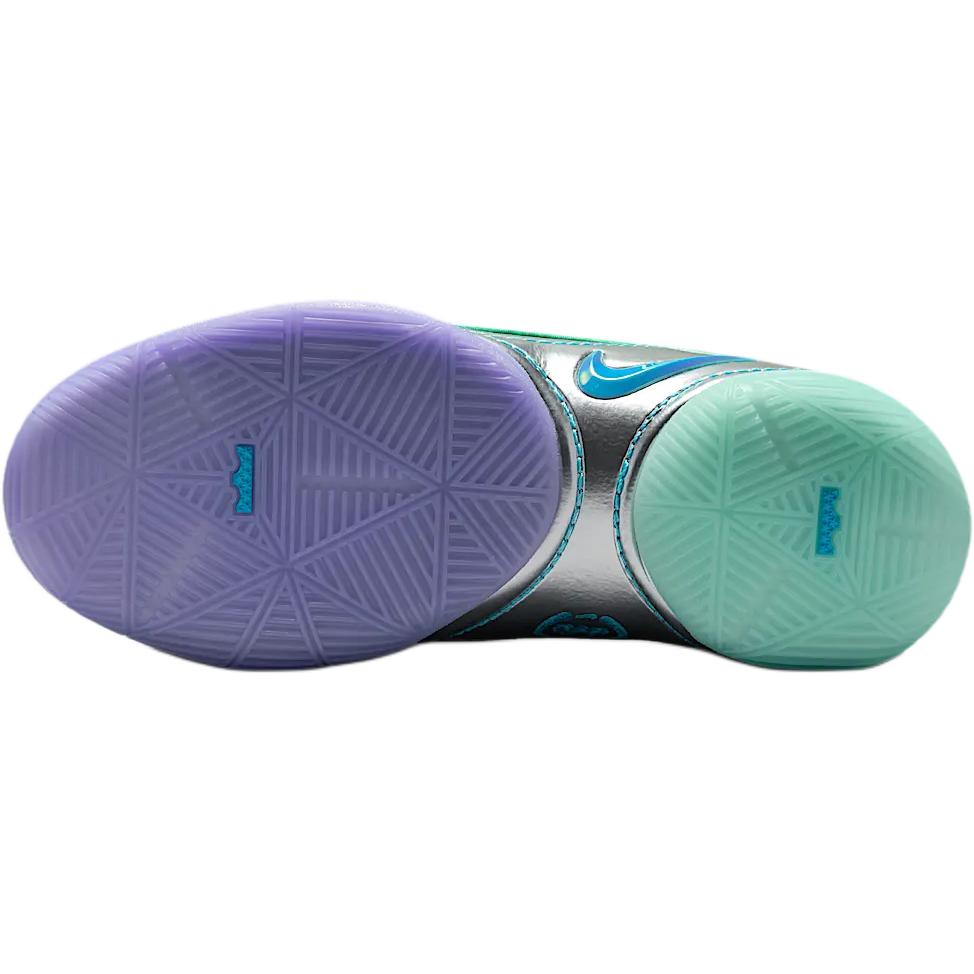 Monopoly X Nike LeBron 22 QS GS Currency Kids Sneakers Multi-Color White Green-Glow HV6873-100