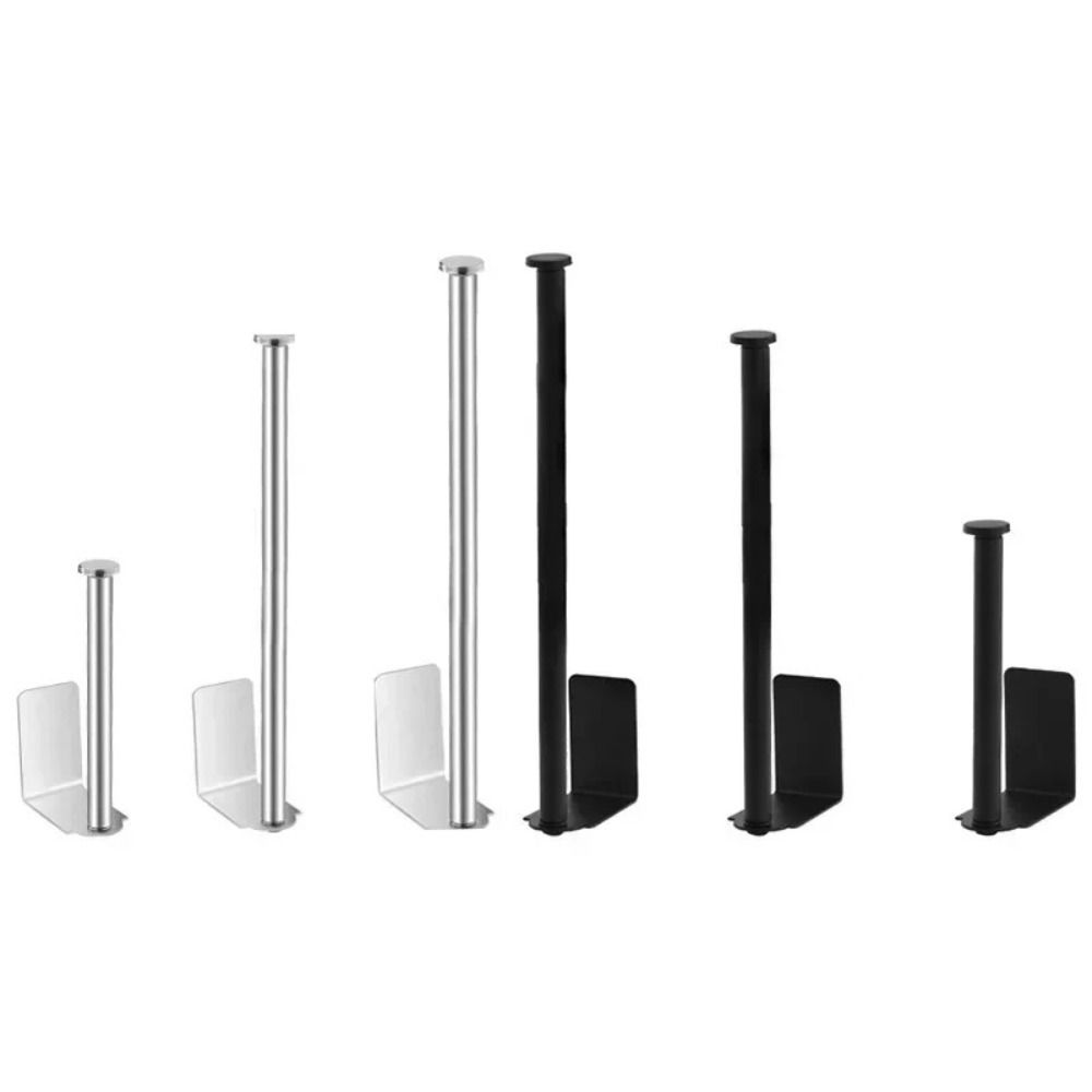 Self Adhesive Paper Towel Holder Stainless Steel Kitchen Organizer New Storage Holder