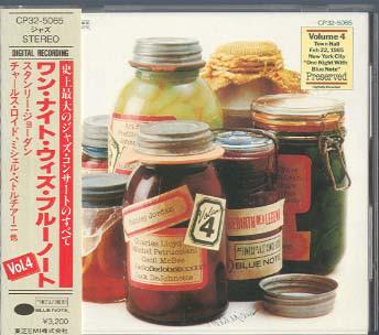 CD РАЗЛИЧНЫЕ Одна ночь с Blue Note Том 4 CP325065 BLUE NOTE 1985 Япония Джаз Б/У