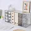 1PCS Transparent Plastic Jewellery Organiser Necklace Bracelet Box Dustproof Earring Jewellery Holder Earring Storage Box