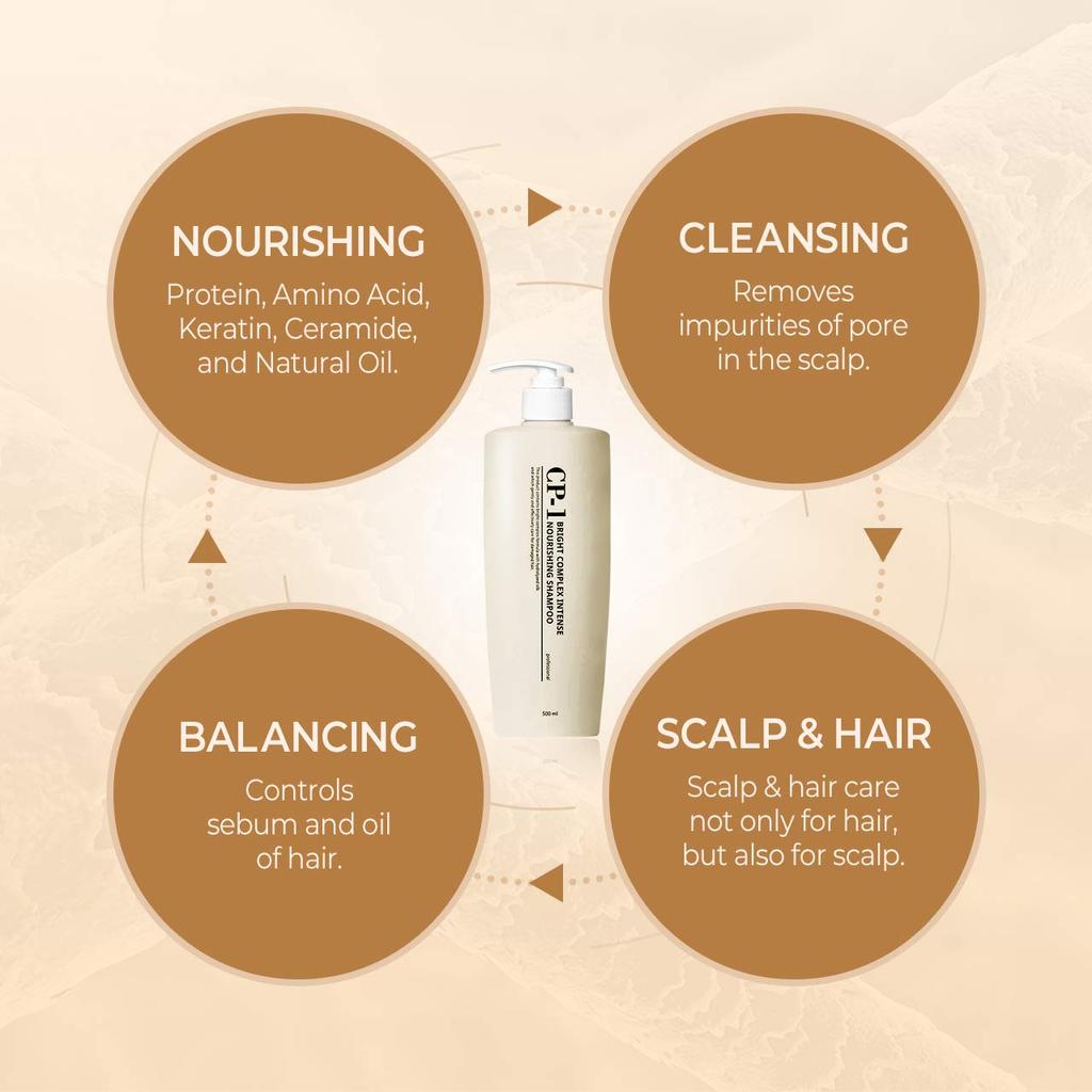 CP-1 BRIGHT COMPLEX INTENCE Nourishing Shampoo 500ml