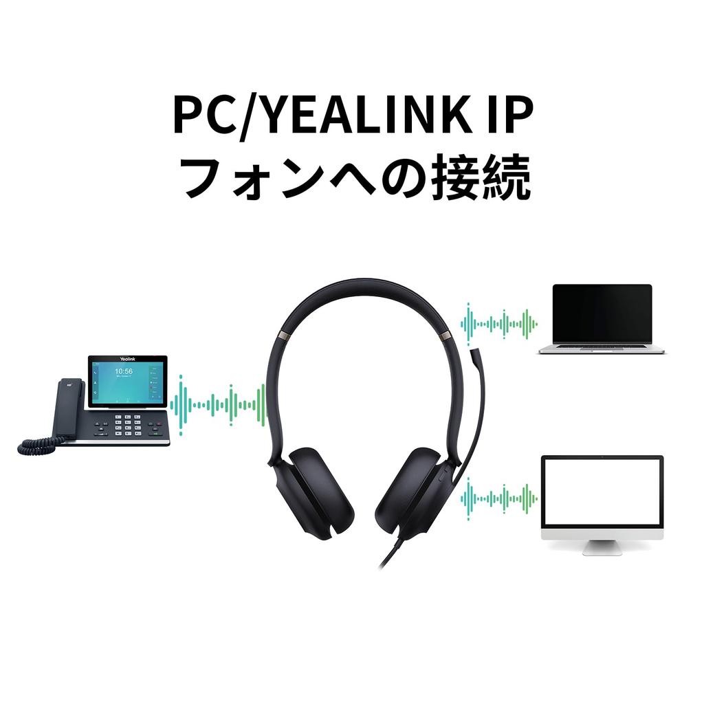 USB-гарнитура Yealink UH37 Dual Teams Сертифицированные проводные наушники с шумоподавлением и микрофоном Легкая конструкция Совместимость с IP-телефоном