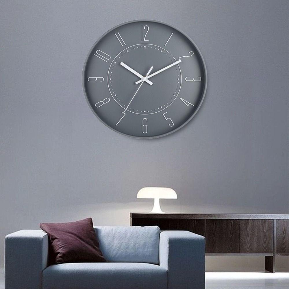Decorative Wall Clock Stylish Scale Clock Durable Hanging Clock  Hotel