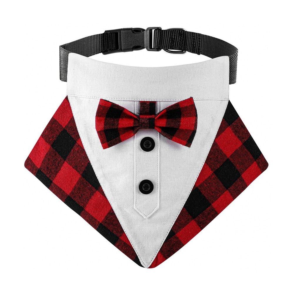 Модный галстук-бабочка с воротником, регулируемый формальный галстук, новое полотенце для слюны для домашних животных, кошка