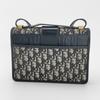 [Pre-Owned] 30 Montaigne Oblique Embroidered Monogram Flap Adjustable Shoulder Strap Montaigne Box Bag Leather Details Large - Good #IT1VG5