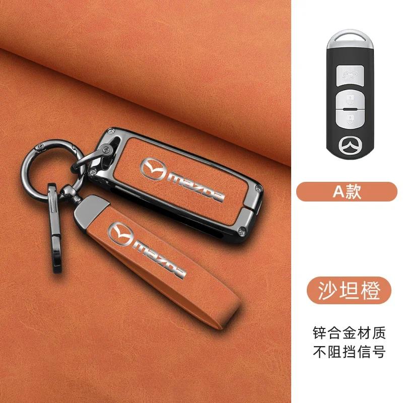 Zinc Alloy Car Remote Key Case Cover Shell Fob For Mazda 2 3 5 6 BL BM GJ Atenza Axela Demio CX-3 CX3 CX-5 CX5 CX7 CX-7 CX-9