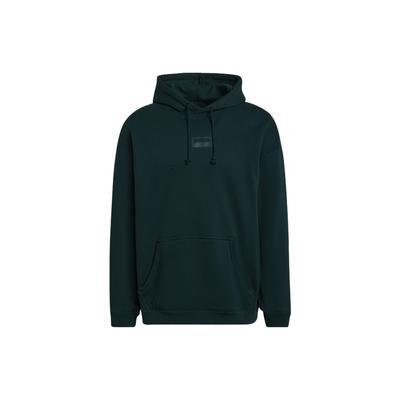 adidas Оригиналы РИВ. Толстовка с капюшоном с логотипом, однотонная, с карманом-кенгуру, мужская толстовка с капюшоном, зеленая H11484