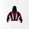 Y2K Print American Street Style Zip-Up Hoodie Loose Fit Unisex Sweatshirt Teens