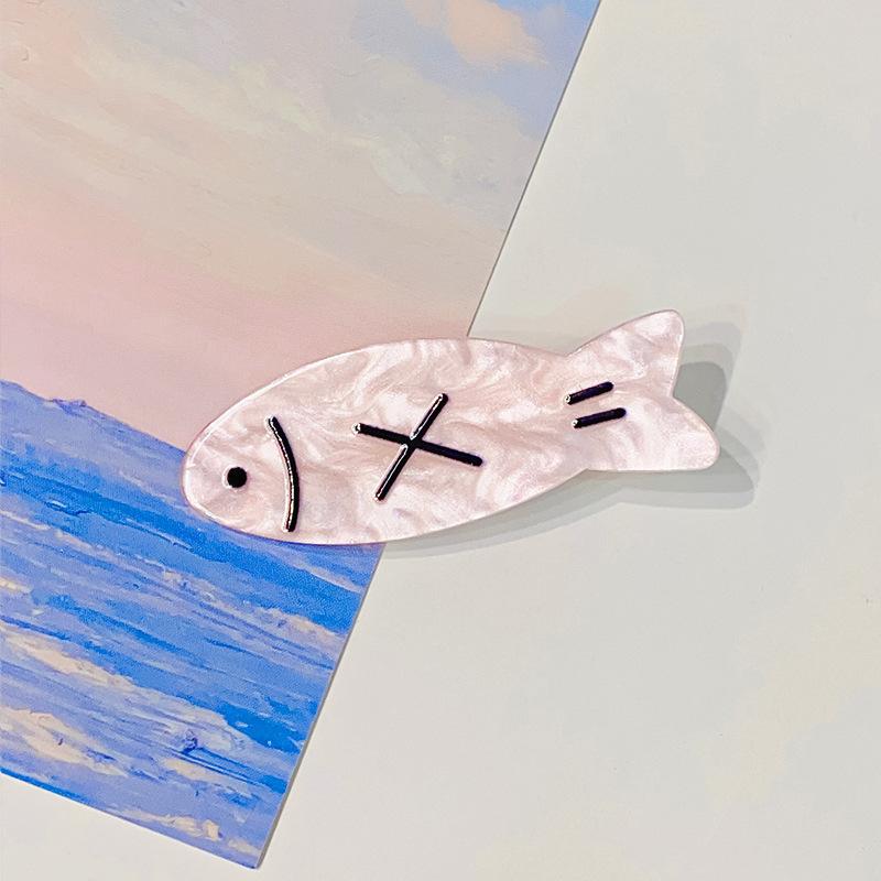 Милые заколки для волос с изображением рыбки для женщин и девочек, забавные детские заколки для волос, заколки, головные уборы, аксессуары для волос