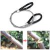 28"/ 72cm String Saw Hand Chainsaw Pracrtical Useful  Wire Saw Stainless Outdoor Camping Wood Cutting