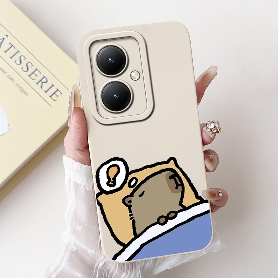 For Vivo Y27 4G Case V2249 Lovely Panda Cartoon Cover Shockproof Soft Silicone Phone Case For Vivo Y27s Y 27 s VivoY27 5G Bumper