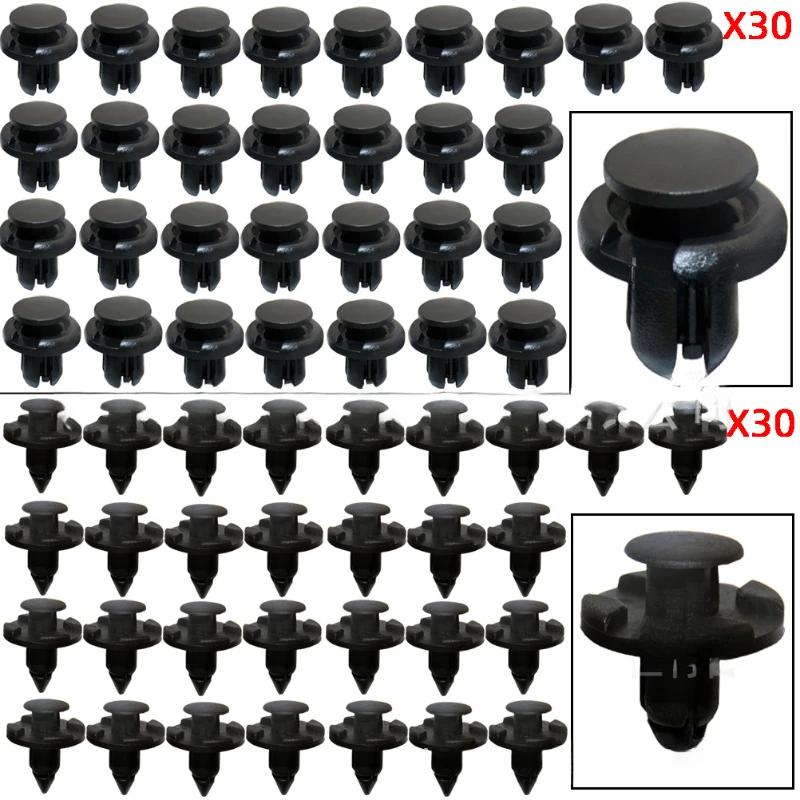 180PCS Bag Buckle 6 Types Suitable for Honda Civic Accord Car Bumper Clip Car Buckle Kit