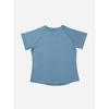 Daiso [women] Loose Fit Short SLeeve L bLue