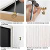 220pcs OEM Iron Brass Plated Wall Mounted Photo Picture Hooks & Hangers Hanging Assortment Kit