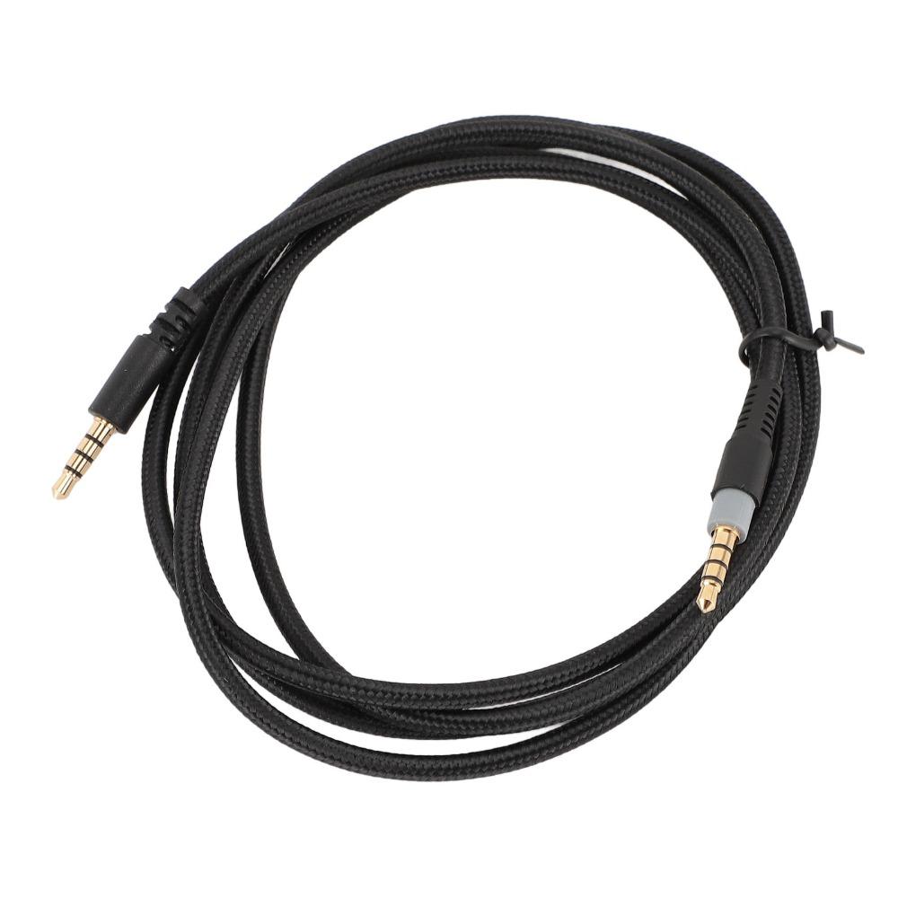 Gold Plated Plug Braided Headphone Cable for Cloud Alpha Cloud Mix Cloud Headset Sound Cable