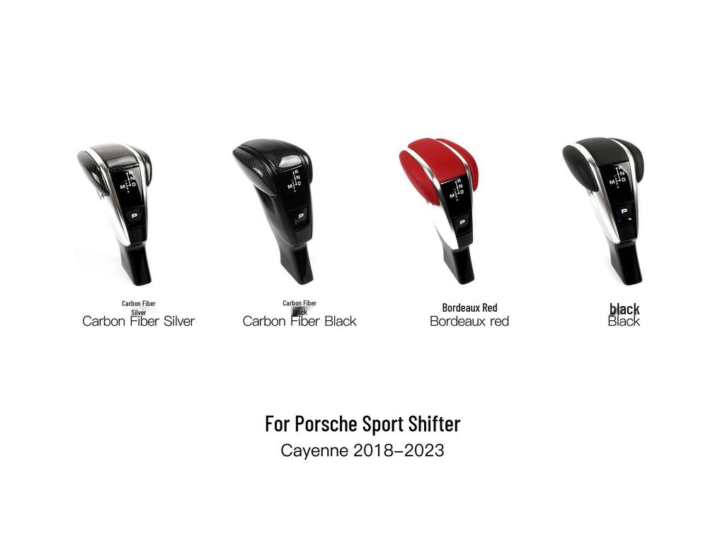 Fits Porsche Cayenne 9Y0 (2018-2023) Carbon Fiber Sport Shift Lever